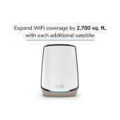 Netgear RBS860 Orbi Tri-Band WiFi 6 Mesh Add-on Satellite, 6Gbps