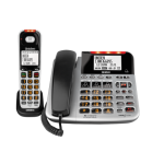 Uniden SS E47 + 1 Sight & Sound Enhanced Corded and Cordless Digital Phone System