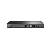 Tp-Link T1600G-18TS JetStream16-Port Gigabit Smart Switch with 2 SFP Slots