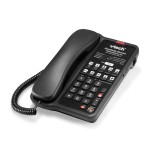 Vtech A1210-A 1-Line Classic Analog Corded Phone- Black