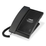 Vtech A2100 1-Line Contemporary Analog Lobby Phone -Black