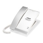 Vtech A2100 1-Line Contemporary Analog Lobby Phone -Pearl