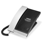 Vtech A2100 1-Line Contemporary Analog Lobby Phone -Silver