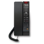 Vtech A2211-SPK 1-Line Contemporary Analog Corded Petite Phone-Black