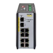 H3C LS-IE4300U-10P-PWR Industrial 8-Port Gigabit PoE+ Layer 2 Switch with 2 SFP - 9801A6DT H3C LS-IE4300U-10P-PWR Industrial 8-Port Gigabit PoE+ Layer 2 Switch with 2 SFP - 9801A6DT