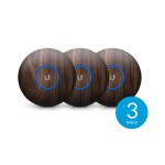 Ubiquiti nHD-cover-Wood-3 Access Point nanoHD / U6 Lite Cover, 3-Pack