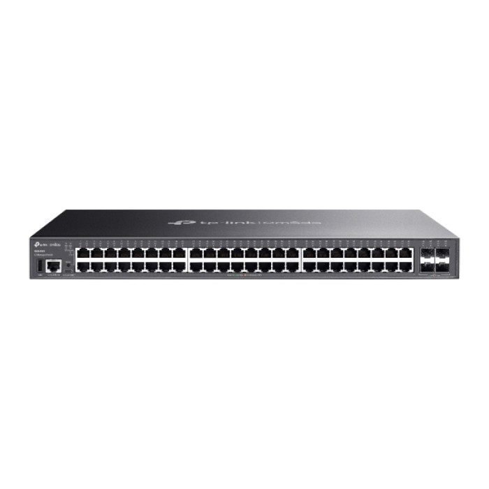 Omada by Tplink SG5452X 48-Port Gigabit Stackable Lite L3 Managed Switch with 4× 10G Slots Omada by Tplink SG5452X 48-Port Gigabit Stackable Lite L3 Managed Switch with 4× 10G Slots