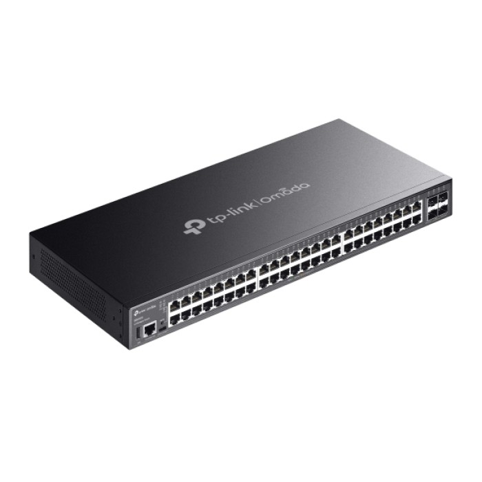 Omada by Tplink SG5452X 48-Port Gigabit Stackable Lite L3 Managed Switch with 4× 10G Slots Omada by Tplink SG5452X 48-Port Gigabit Stackable Lite L3 Managed Switch with 4× 10G Slots