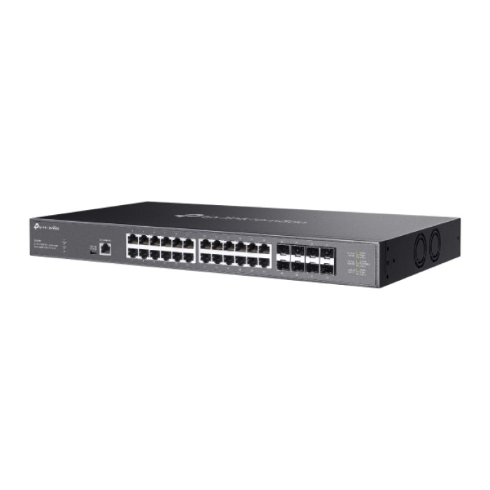 Omada by Tplink SX3832 24-Port 10GBASE-T L2+ Managed Switch with 8 10GE SFP+ Slots Omada by Tplink SX3832 24-Port 10GBASE-T L2+ Managed Switch with 8 10GE SFP+ Slots