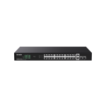 Tenda TEG1128P-24-410W 26GE+2SFP Ethernet Switch With 24-Port PoE