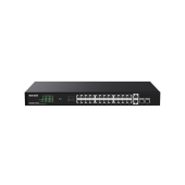 Tenda TEG1128P-24-410W 26GE+2SFP Ethernet Switch With 24-Port PoE
