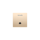 Tenda W15 AX3000 Dual-Band Gigabit Wi-Fi6 In-Wall AP - Champagne Gold