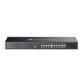 TP-Link Omada DS1018GMP 18-Port Gigabit Unmanaged Rackmount PoE+ Switch TP-Link Omada DS1018GMP 18-Port Gigabit Unmanaged Rackmount PoE+ Switch