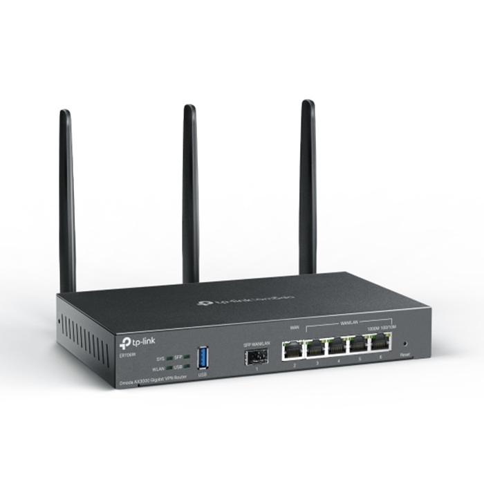 TP-Link Omada ER706W AX3000 Gigabit Wi-Fi 6 VPN Router TP-Link Omada ER706W AX3000 Gigabit Wi-Fi 6 VPN Router