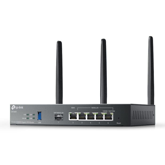 TP-Link Omada ER706W AX3000 Gigabit Wi-Fi 6 VPN Router TP-Link Omada ER706W AX3000 Gigabit Wi-Fi 6 VPN Router