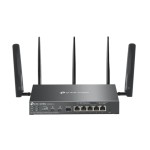 TP-Link Omada ER706WP-4G 4G+ Cat6 AX3000 Gigabit VPN Gateway with 4-Port PoE+ TP-Link Omada ER706WP-4G 4G+ Cat6 AX3000 Gigabit VPN Gateway with 4-Port PoE+