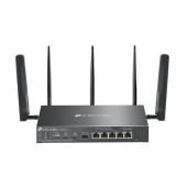 TP-Link Omada ER706WP-4G 4G+ Cat6 AX3000 Gigabit VPN Gateway with 4-Port PoE+ TP-Link Omada ER706WP-4G 4G+ Cat6 AX3000 Gigabit VPN Gateway with 4-Port PoE+