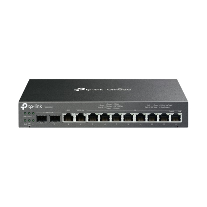 TP-Link Omada ER7212PC 3-in-1 Gigabit VPN Gateway with Omada Management TP-Link Omada ER7212PC 3-in-1 Gigabit VPN Gateway with Omada Management