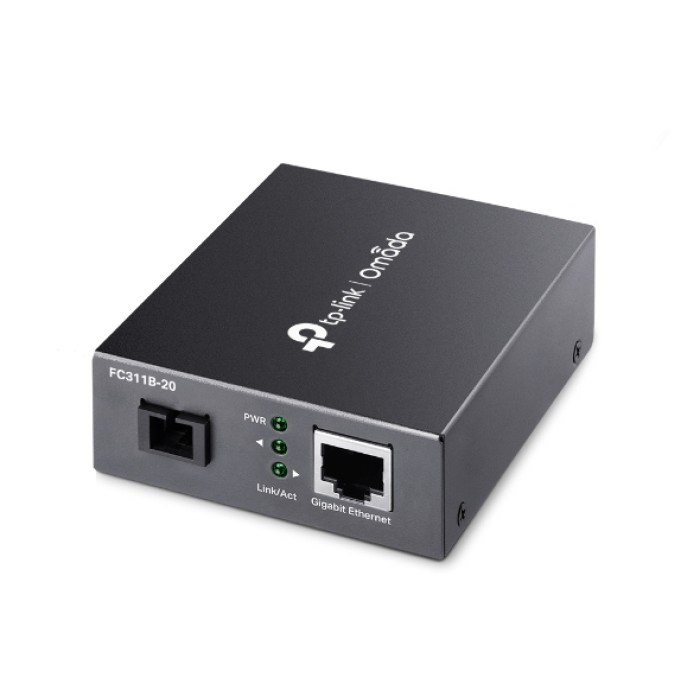 Omada by Tplink FC311B-20 Omada Gigabit WDM Media Converter Omada by Tplink FC311B-20 Omada Gigabit WDM Media Converter