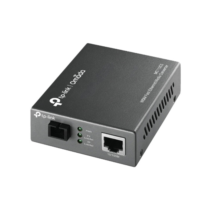 TP-Link Omada MC112CS 10/100Mbps WDM Media Converter TP-Link Omada MC112CS 10/100Mbps WDM Media Converter
