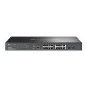 TP-Link Omada SG3218XP-M2 16-Port 2.5G L2+ Managed Switch with 8-Port PoE+ and 10G SFP+ Uplinks TP-Link Omada SG3218XP-M2 16-Port 2.5G L2+ Managed Switch with 8-Port PoE+ and 10G SFP+ Uplinks