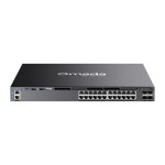 TP-Link Omada SG6428XHP 24-Port Gigabit Stackable Layer 3 Managed Switch