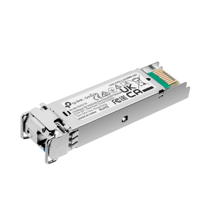 TP-Link Omada SM321B 1000BASE-BX WDM Bi-Directional SFP Module TP-Link Omada SM321B 1000BASE-BX WDM Bi-Directional SFP Module