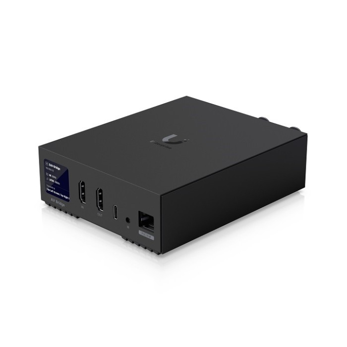 Ubiquiti EAV-Bridge UniFi Enterprise Audio/Video Bridge 4K60 AV-over-IP Transceiver Ubiquiti EAV-Bridge UniFi Enterprise Audio/Video Bridge 4K60 AV-over-IP Transceiver