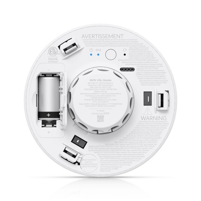 Ubiquiti USL-Smoke UniFi SuperLink Long-Range Wireless Smoke and Carbon Monoxide Detector Ubiquiti USL-Smoke UniFi SuperLink Long-Range Wireless Smoke and Carbon Monoxide Detector